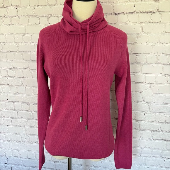 Cyrus Sweaters - CYRUS Pink Long Sleeve Turtleneck Sweater--M